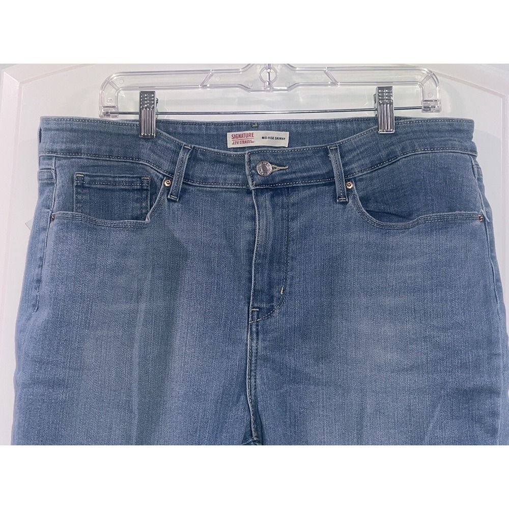 LEVI STRAUSS Men's 33X28 Mid-Rise Skinny Jeans Levi's 33 X‎ 28 Fast Shipping!